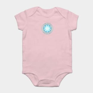 I love you 3000 Arc reactor heart Baby Bodysuit